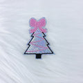 Holographic Pastel Christmas Tree Feltie