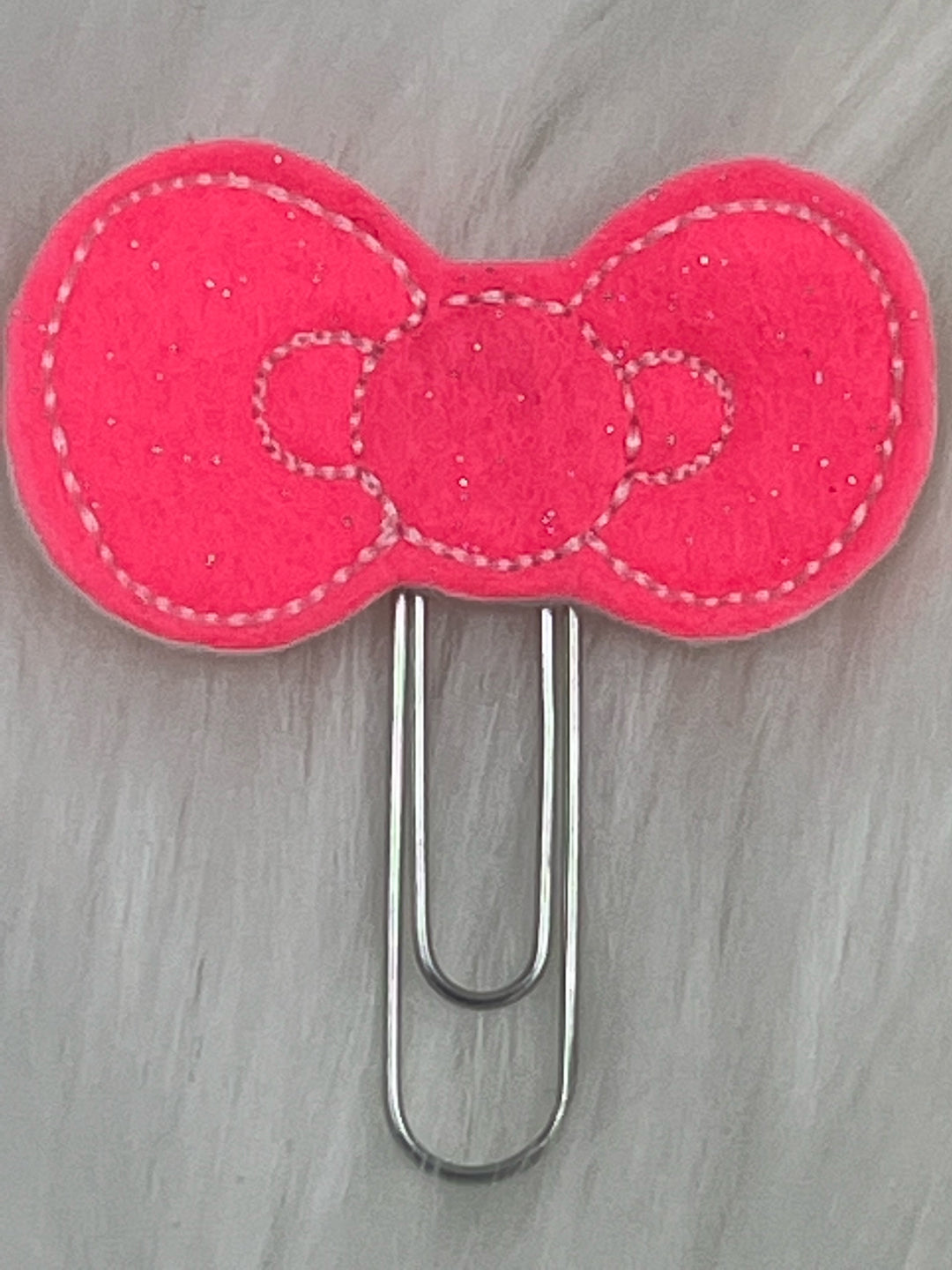 HK Bow Feltie Planner Clip | Choose Your Color!