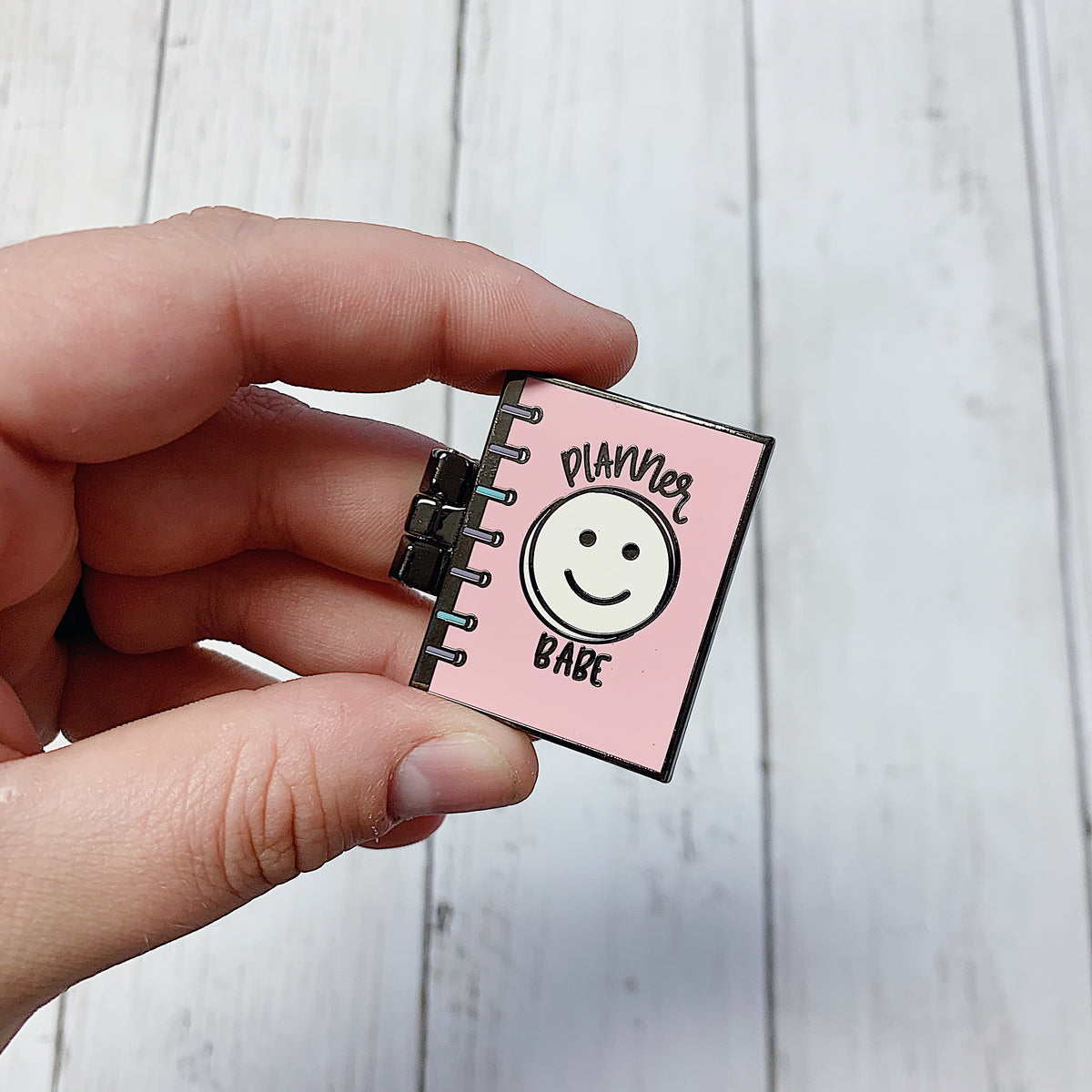 Planner Babe Enamel Trinket | OPENS + CLOSES