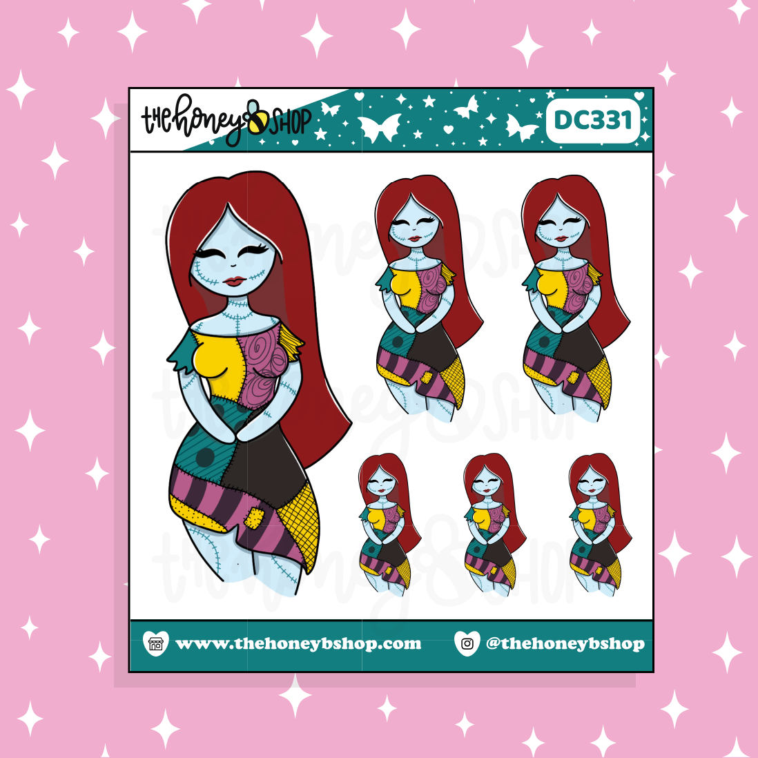 Sally Babe Doodle Sticker