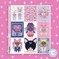 Fight Like A Girl Weekly Kit | Choose Your Sheet Option! | Holographic Foil