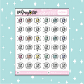 Instagram Icon Bubble Doodle Sticker
