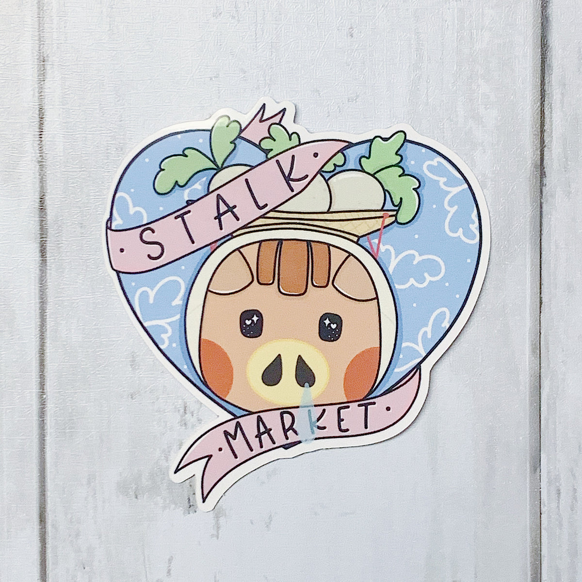 Daisy Mae Vinyl Sticker Die Cut