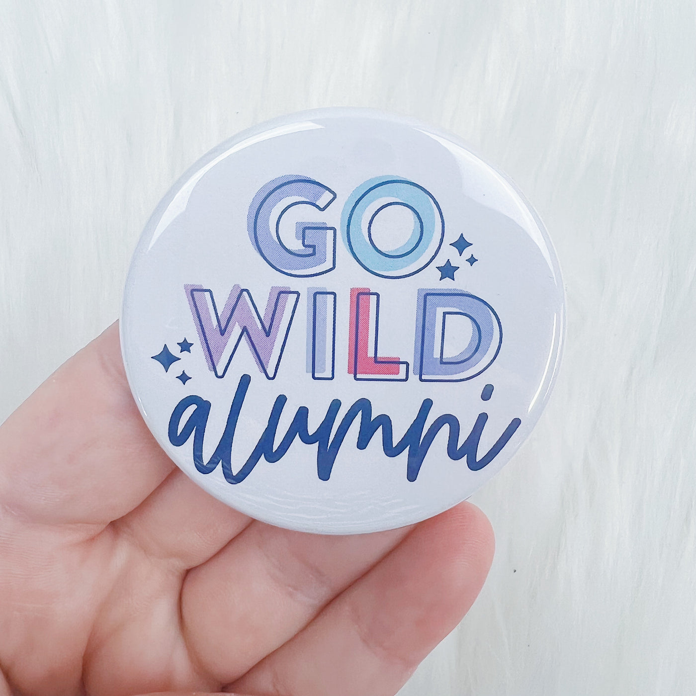 Go Wild Alumni 2.25" Button