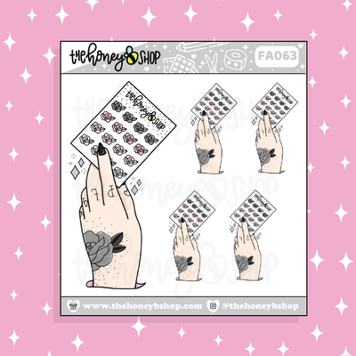 THBS Sticker Hand Doodle Sticker | Choose your Skin Tone!