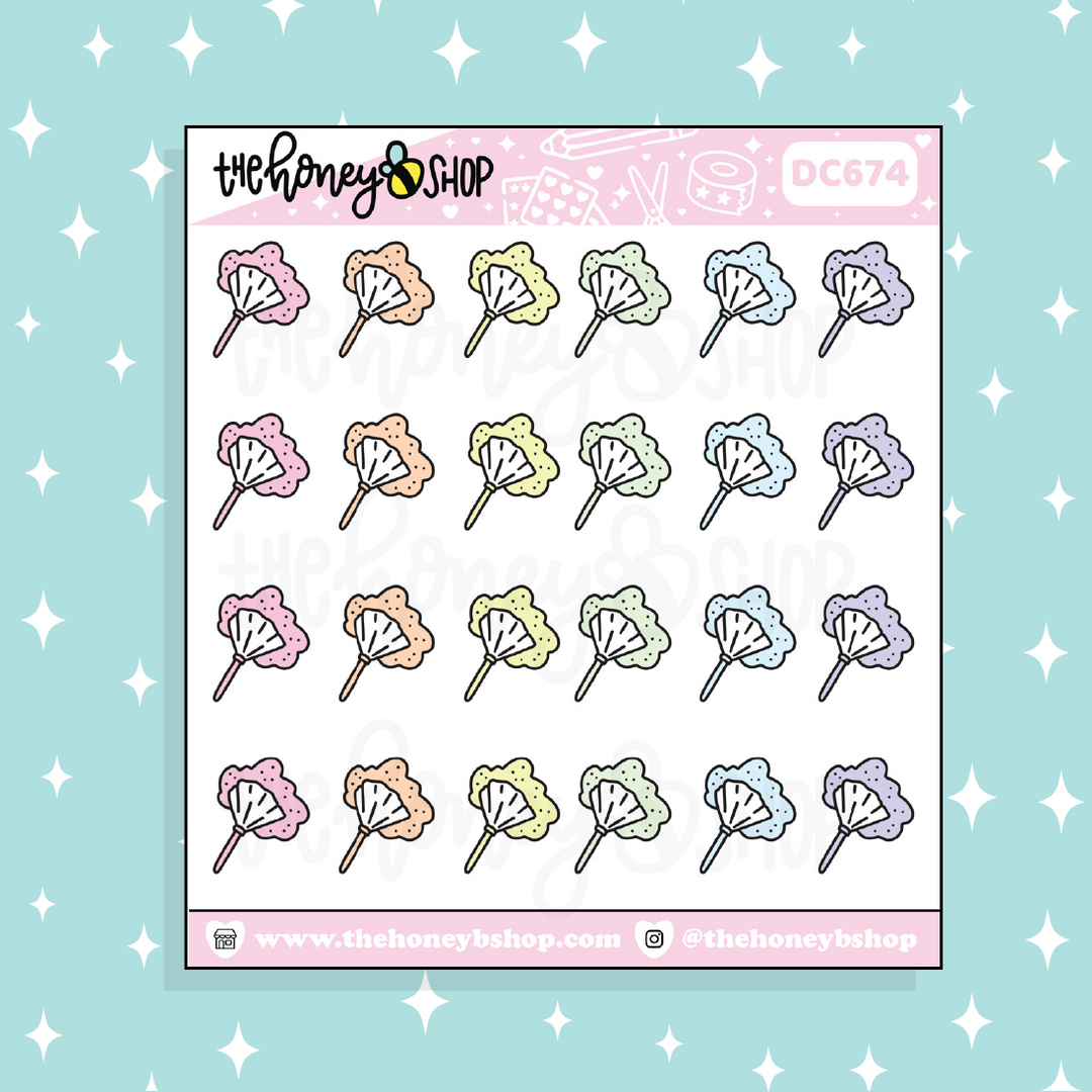 Duster Doodle Sticker | Choose Your Color Option!