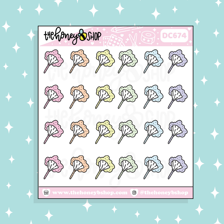 Duster Doodle Sticker | Choose Your Color Option!