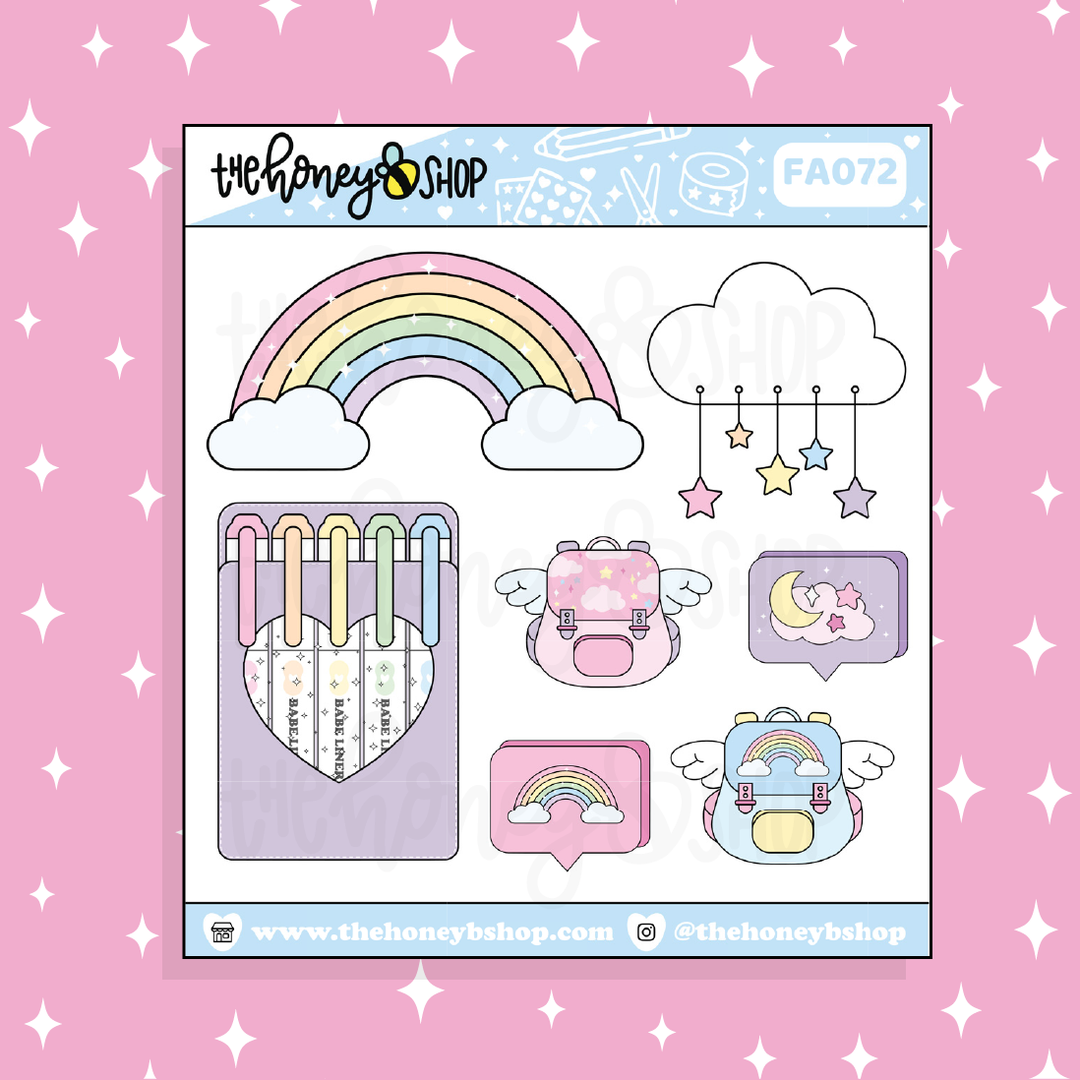 Pastel Dreams Deco Doodle Sticker