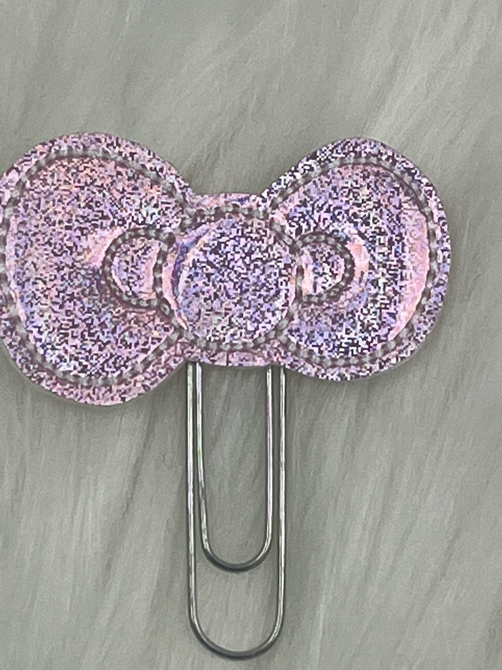 HK Bow Feltie Planner Clip | Choose Your Color!