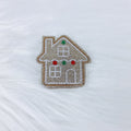 Glitter Gingerbread House Feltie
