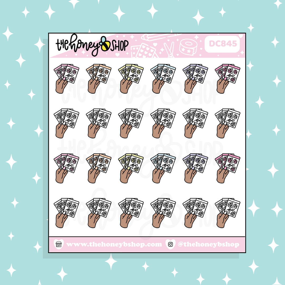 Sticker Hands Doodle Sticker | Choose your Skin Tone!