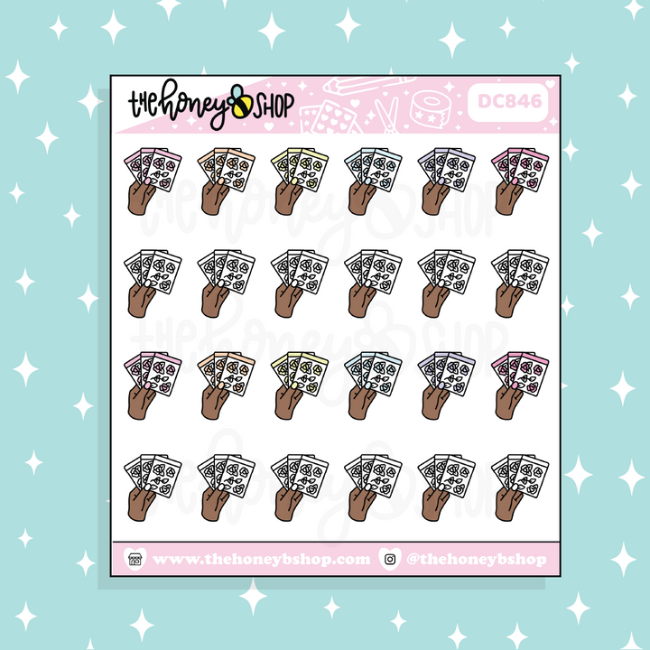 Sticker Hands Doodle Sticker | Choose your Skin Tone!