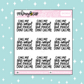 Call Me Anti-Social, But Please Don't Call Me Doodle Sticker