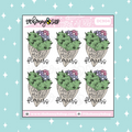 I Can Buy Myself Flowers Doodle Sticker
