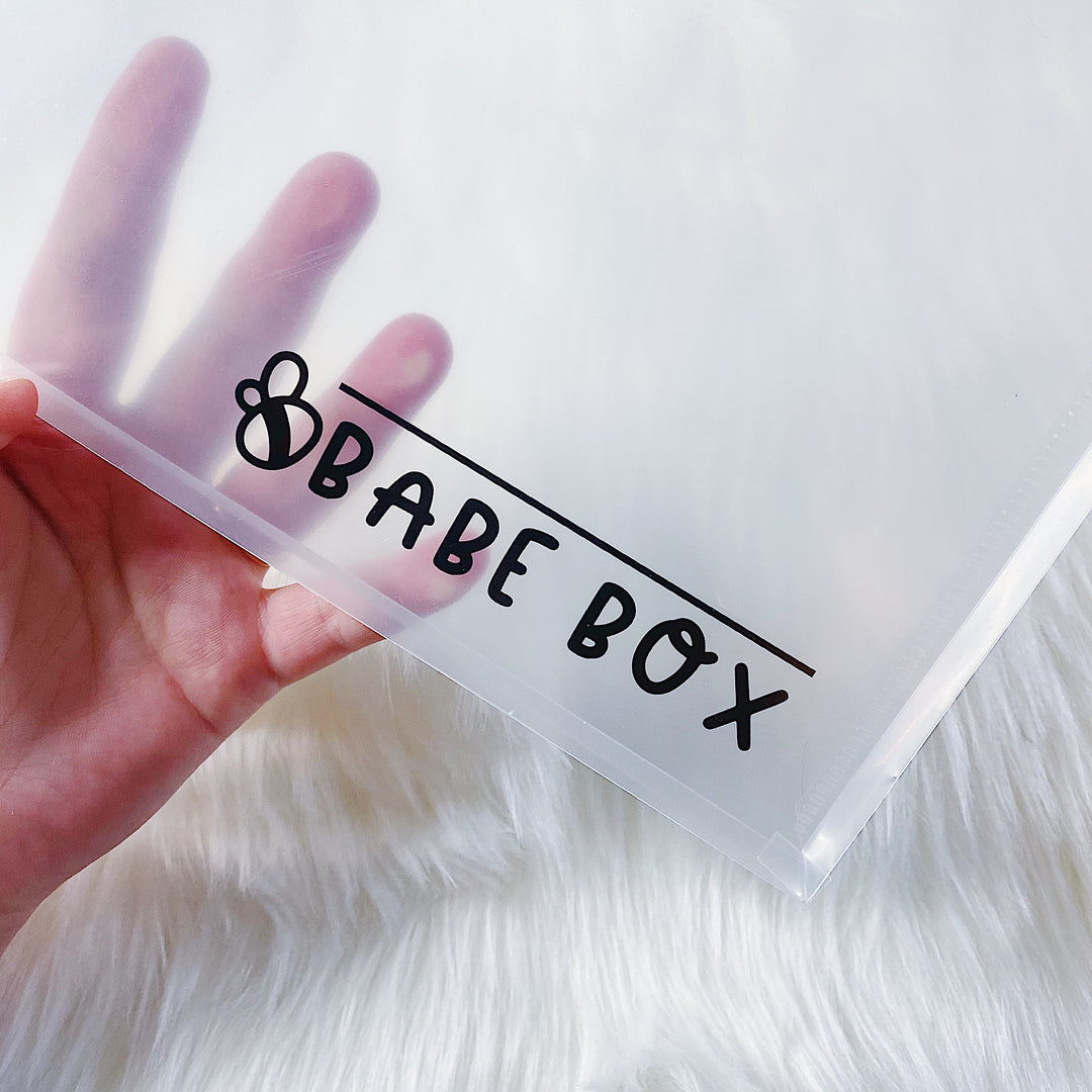 Babe Box Plastic Envelope