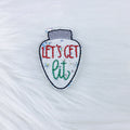 Let's Get Lit Traditional Lightbulb Feltie