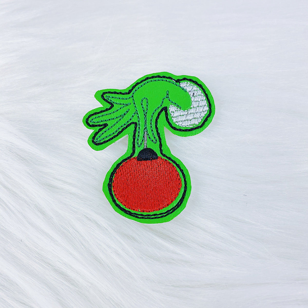 Adorno Grinch Feltie