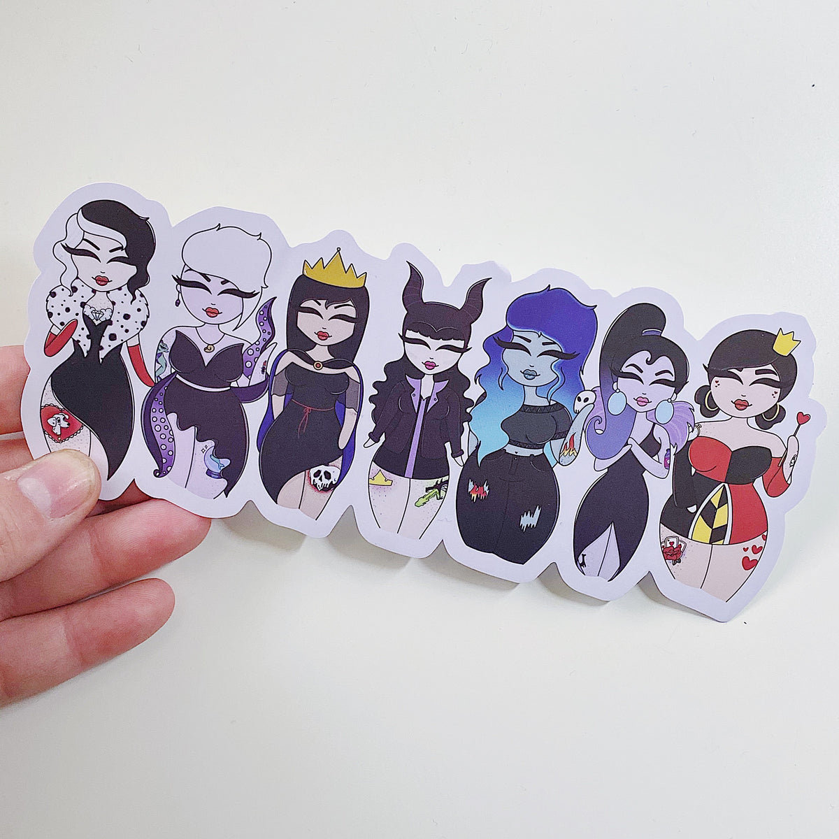 Tattoo Villain Squad Vinyl Die Cut