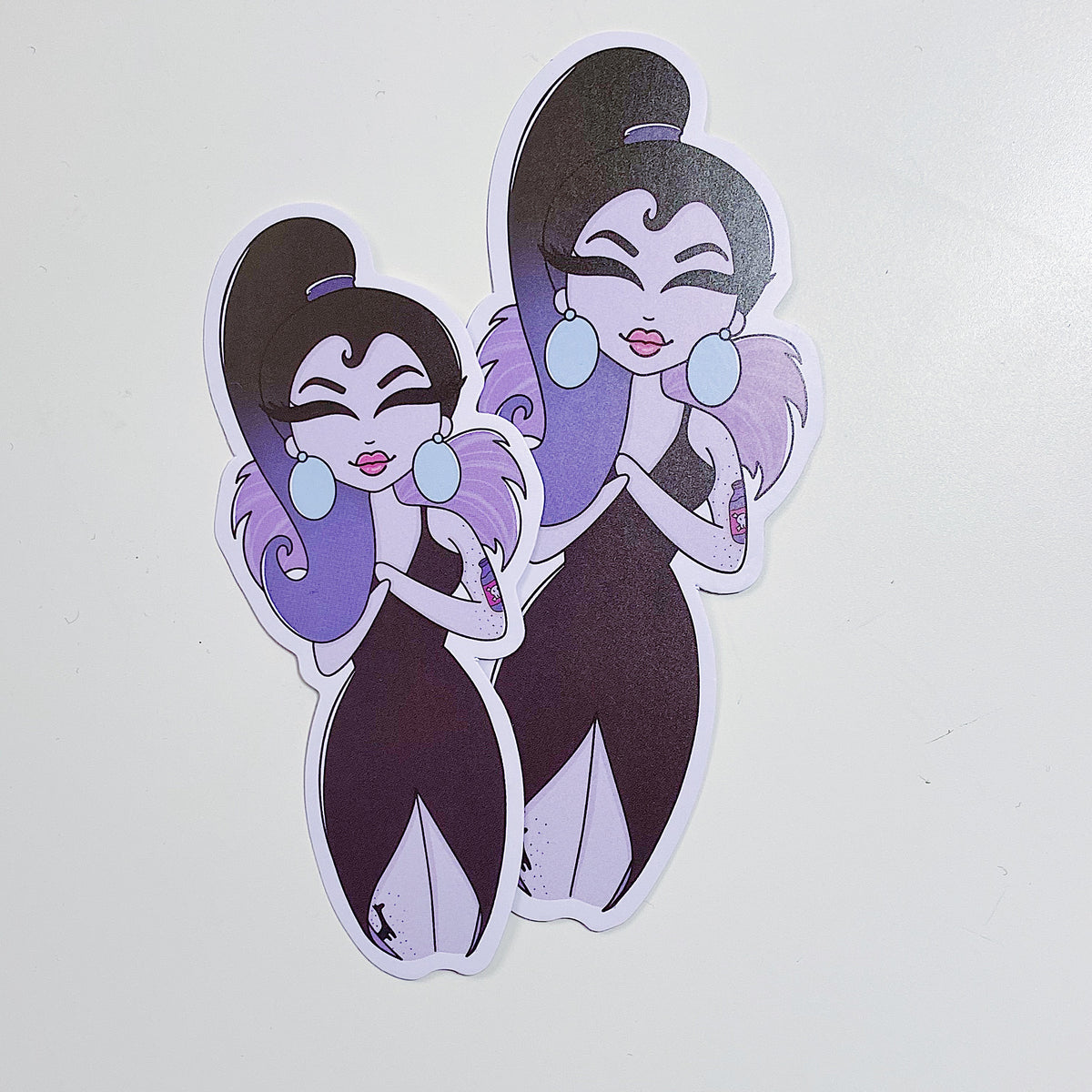 Tattooed Yzma Vinyl Die Cut | Pack of Two