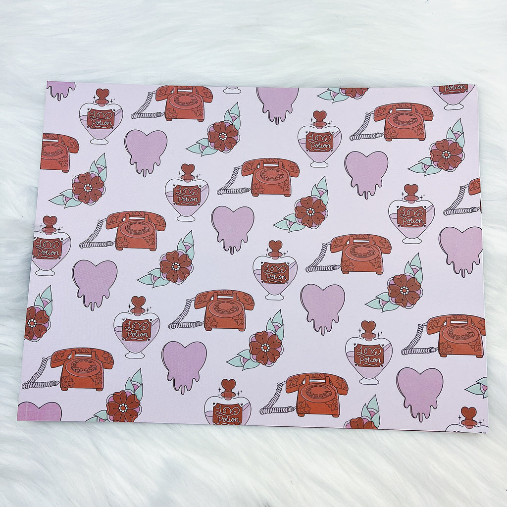 Cherry Pie Papers + Acetate + Vellum | Pixie Holo Foiled