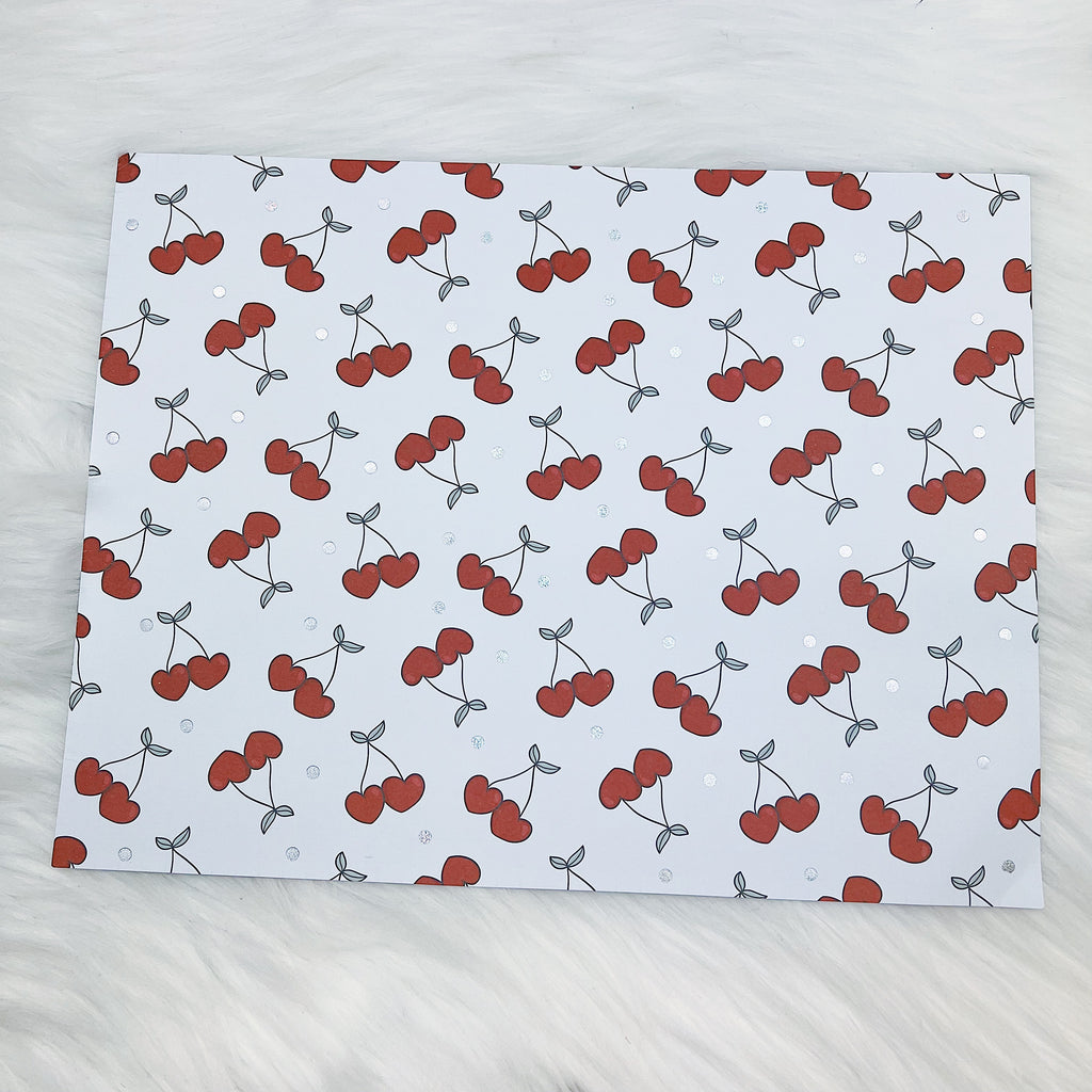 Cherry Pie Papers + Acetate + Vellum | Pixie Holo Foiled