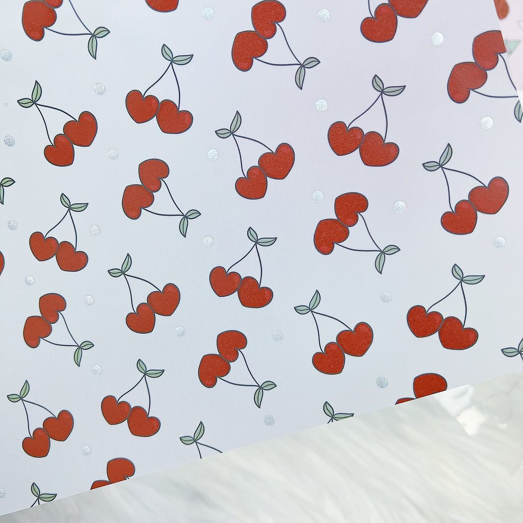 Cherry Pie Papers + Acetate + Vellum | Pixie Holo Foiled