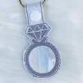 Ring Feltie Snap-Tab Charm