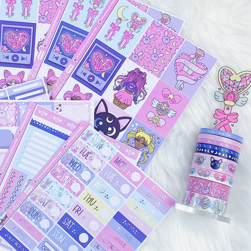 Fight Like A Girl Weekly Kit | Holographic Foil | TheHoneyBShop