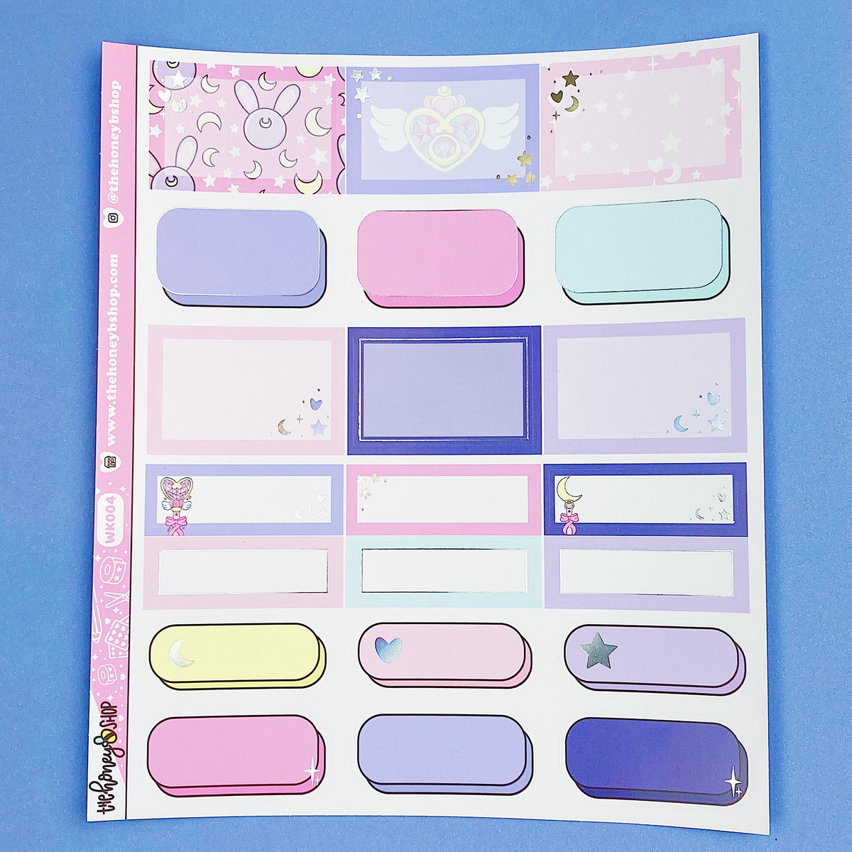 Fight Like A Girl Weekly Kit | Holographic Foil | TheHoneyBShop