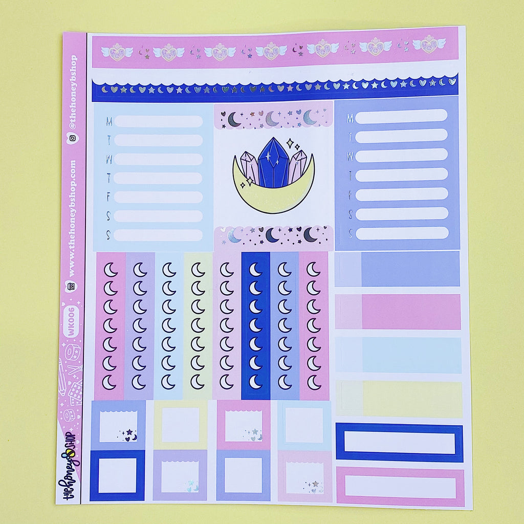 Fight Like A Girl Weekly Kit | Holographic Foil | TheHoneyBShop