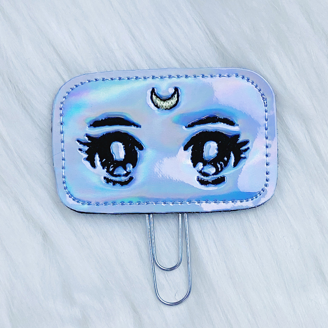 Holo Sailor Moon Ojos Feltie Planner Clip