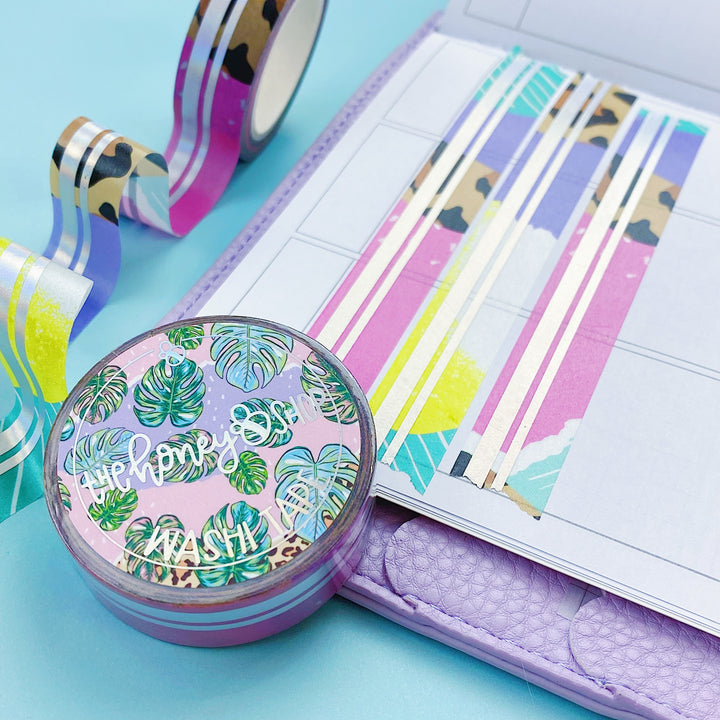 Hot Babe Summer Washi | 15 MM | Holo Foiled