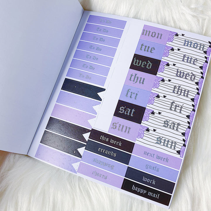 Personality Crisis 2.0 Sticker Book | 10 Pages | Sparkly Holo Foiled