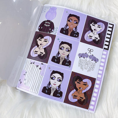 Personality Crisis 2.0 Sticker Book | 10 Pages | Sparkly Holo Foiled