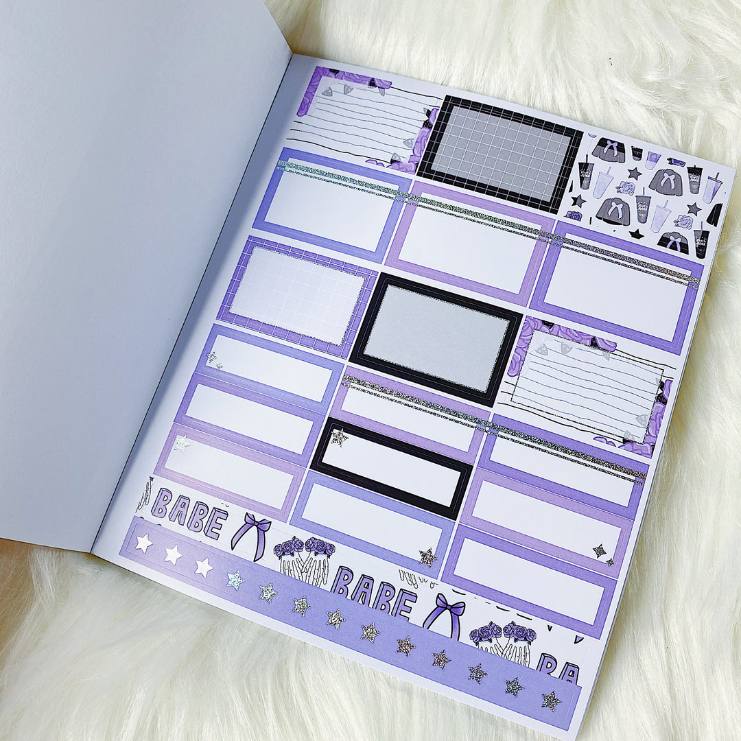 Personality Crisis 2.0 Sticker Book | 10 Pages | Sparkly Holo Foiled