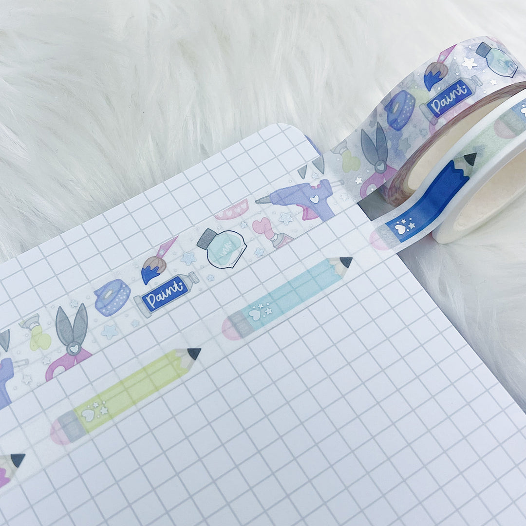 Crafty at Heart Washi Bundle | Holo Foil | 15 MM + 10 MM