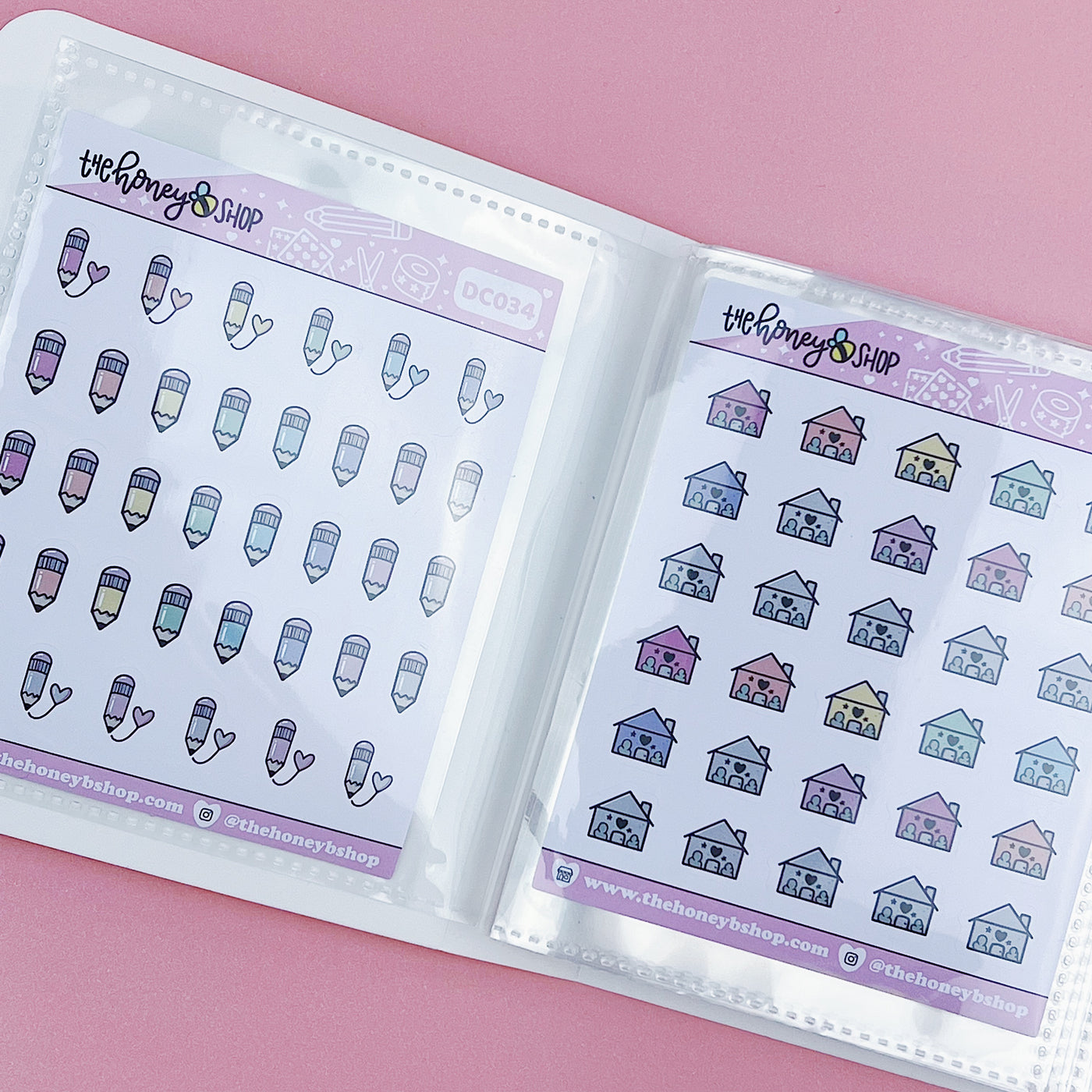 VIP Of The Adult Sticker Collector Club Sticker Album | Fits 60 Sticker Sheets!