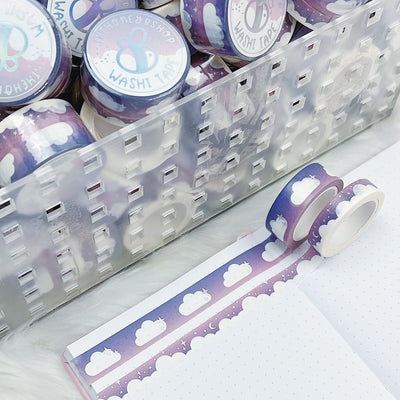 In the Clouds Washi Bundle | Holo Foil | 15 MM + 10 MM