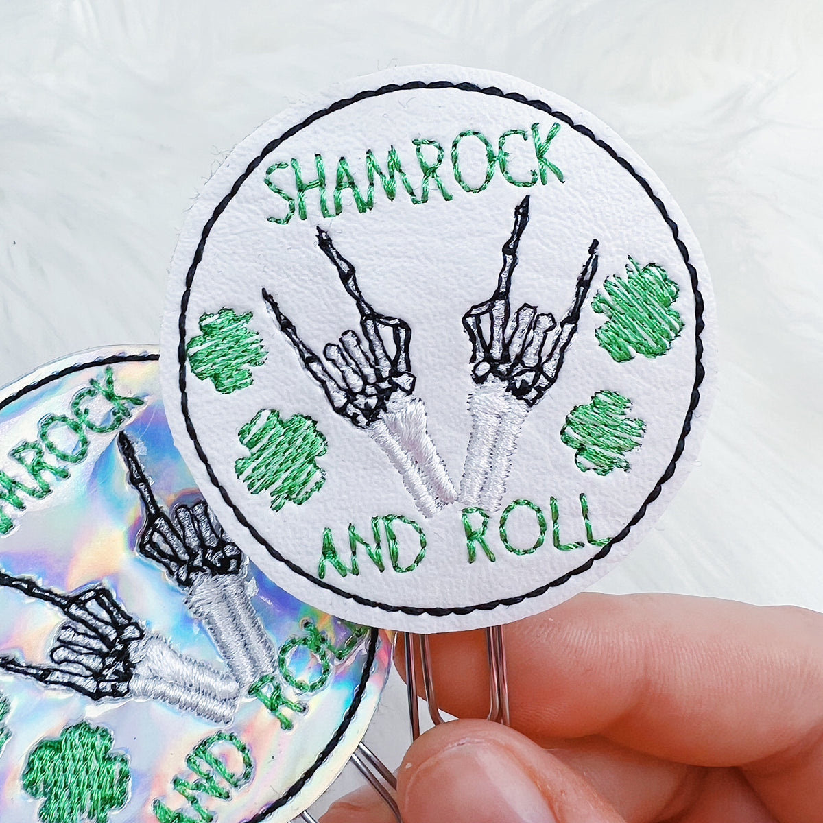 Clip para planificador Shamrock + Roll Feltie