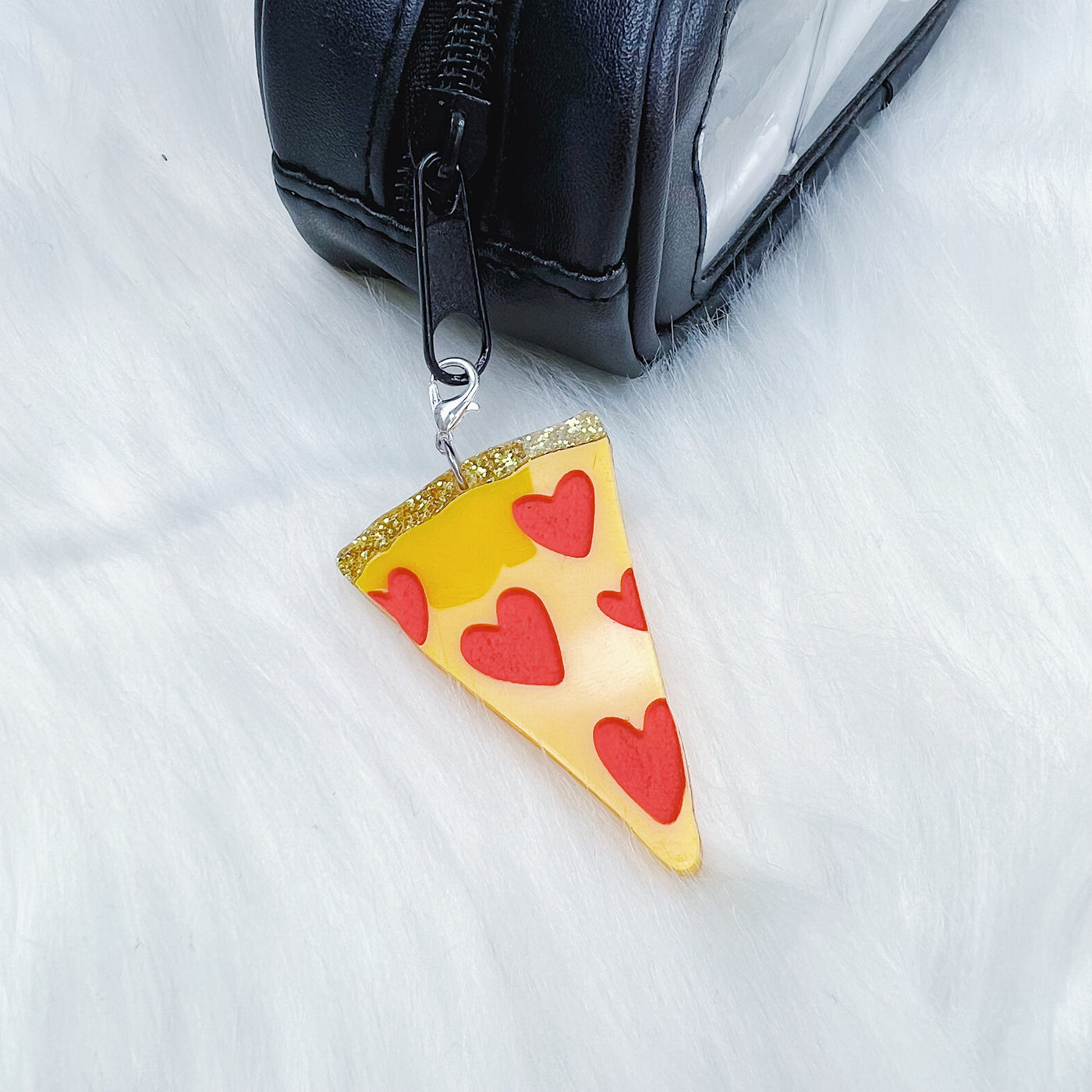 Pizza Slice Acrylic Charm