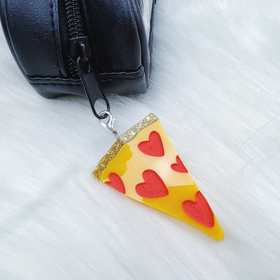 Pizza Slice Acrylic Charm