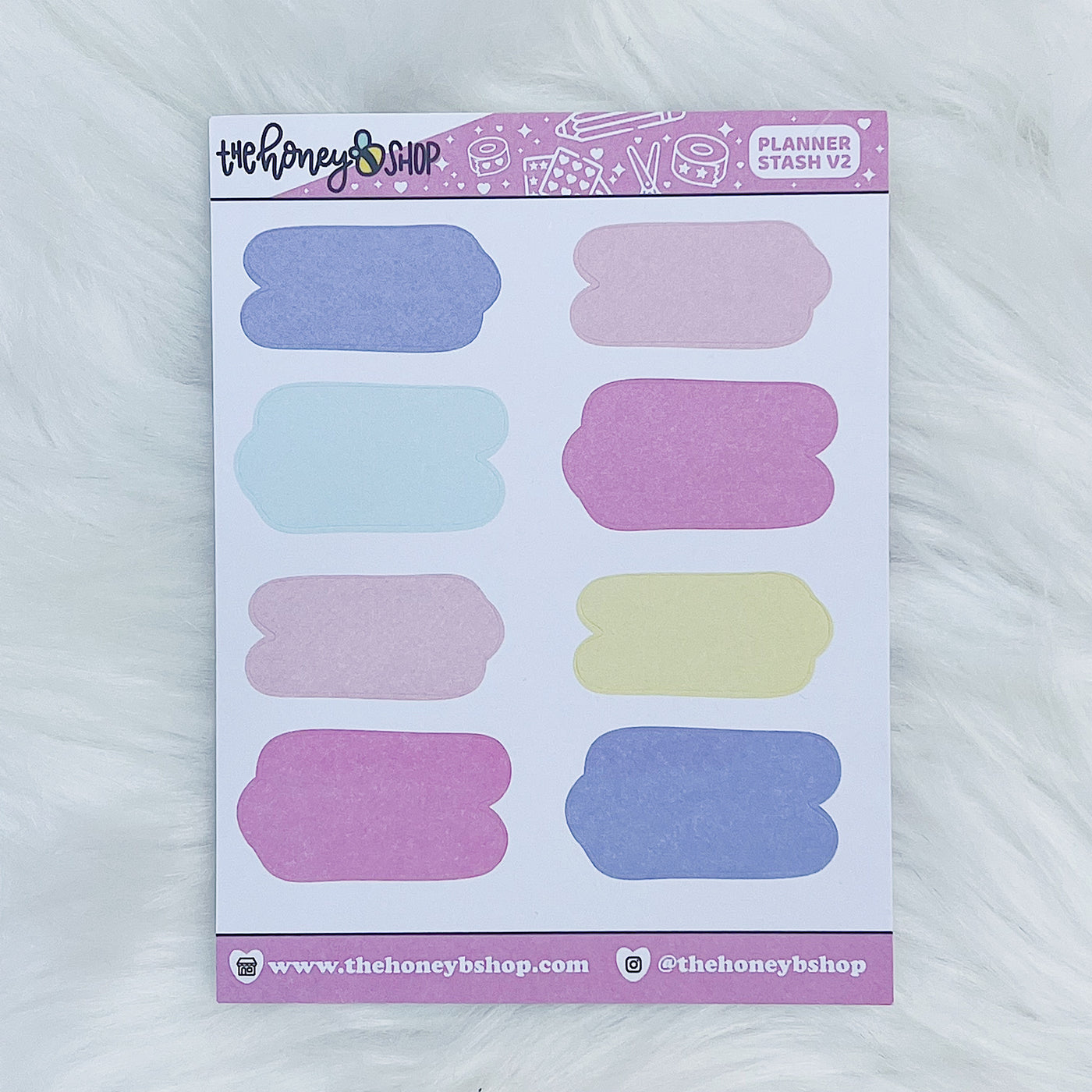 Paint Swatches Doodle Sticker Sheet