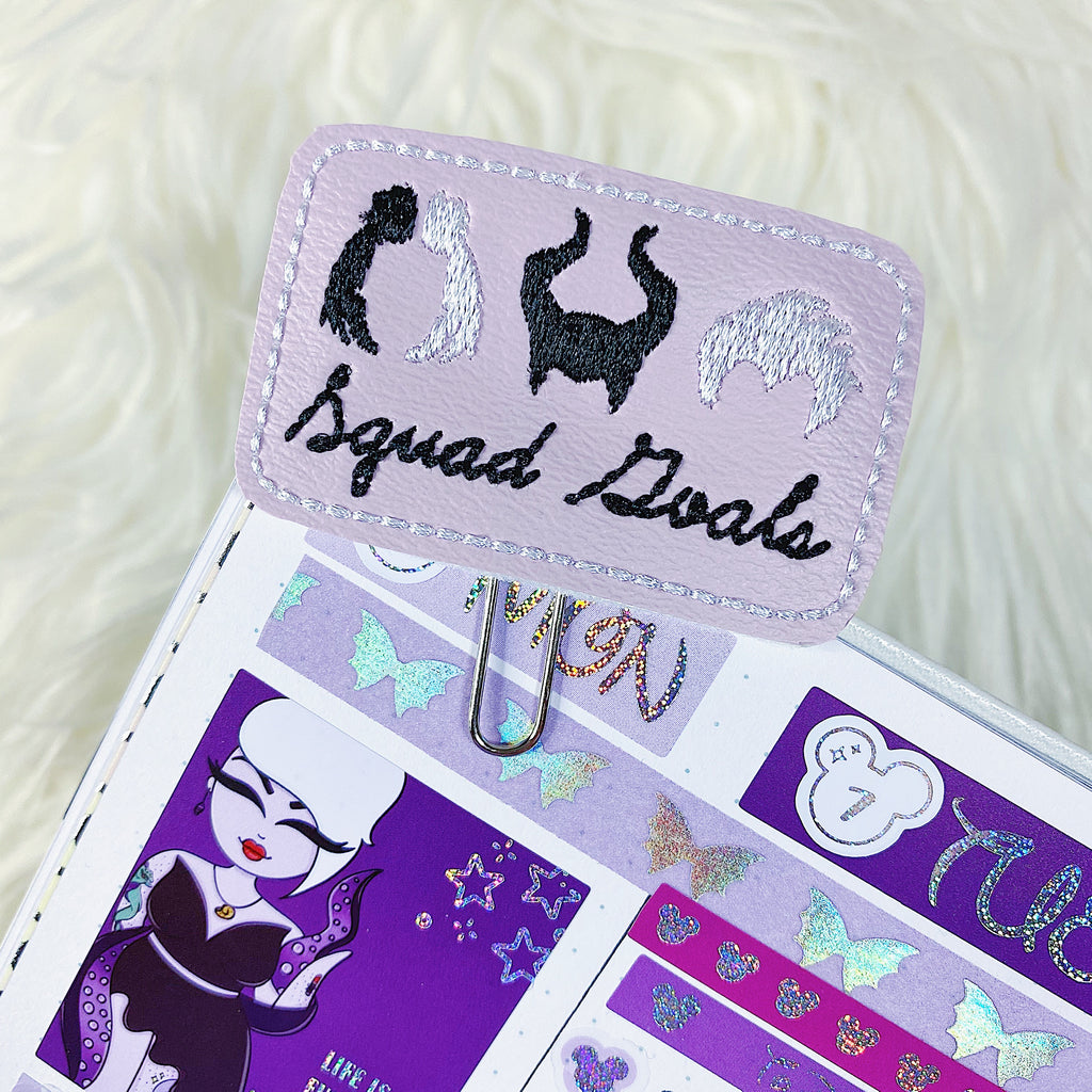 Squad Goals Feltie Planner Clip