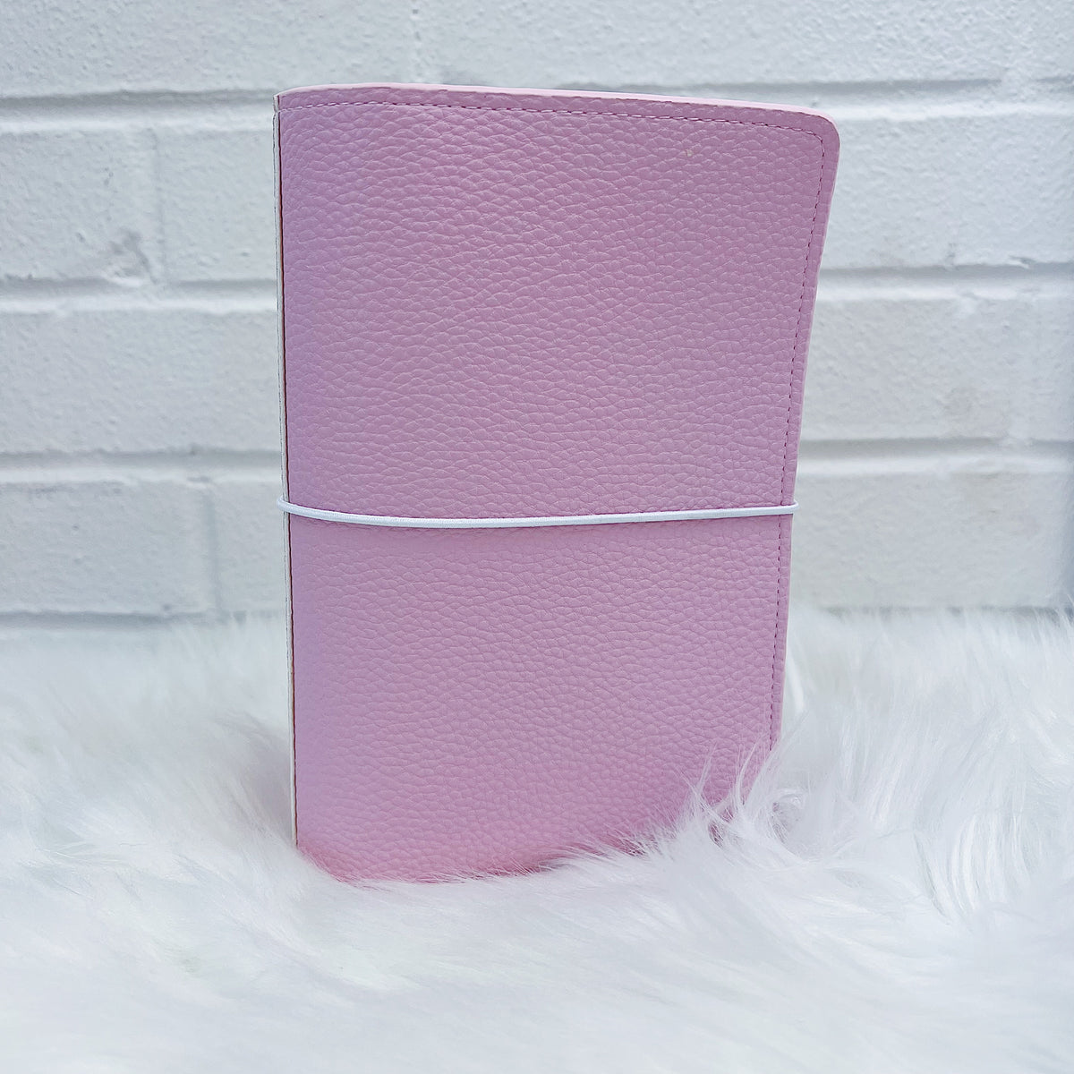 Pastel Pink BEE-6 Traveler's Notebook | Fits 5"x7" Inserts + Notebooks