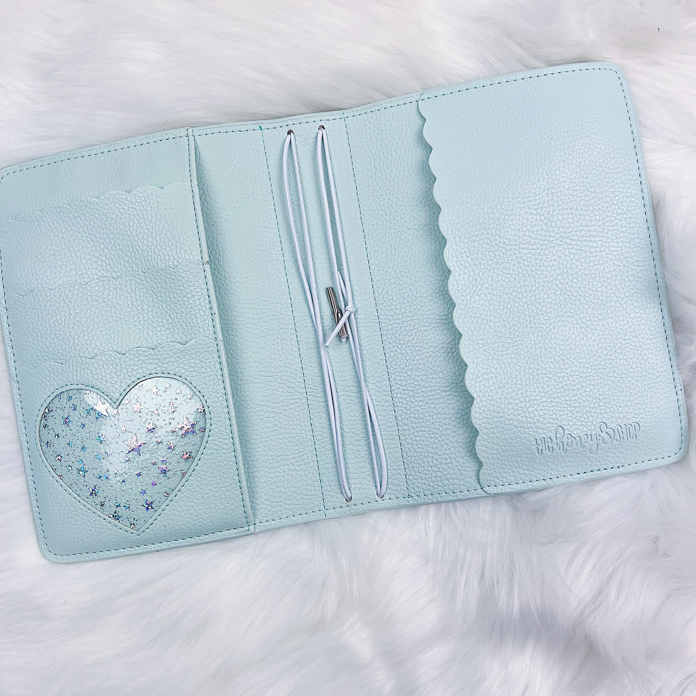 Pastel Mint BEE-6 Traveler's Notebook | Fits 5"x7" Inserts + Notebooks