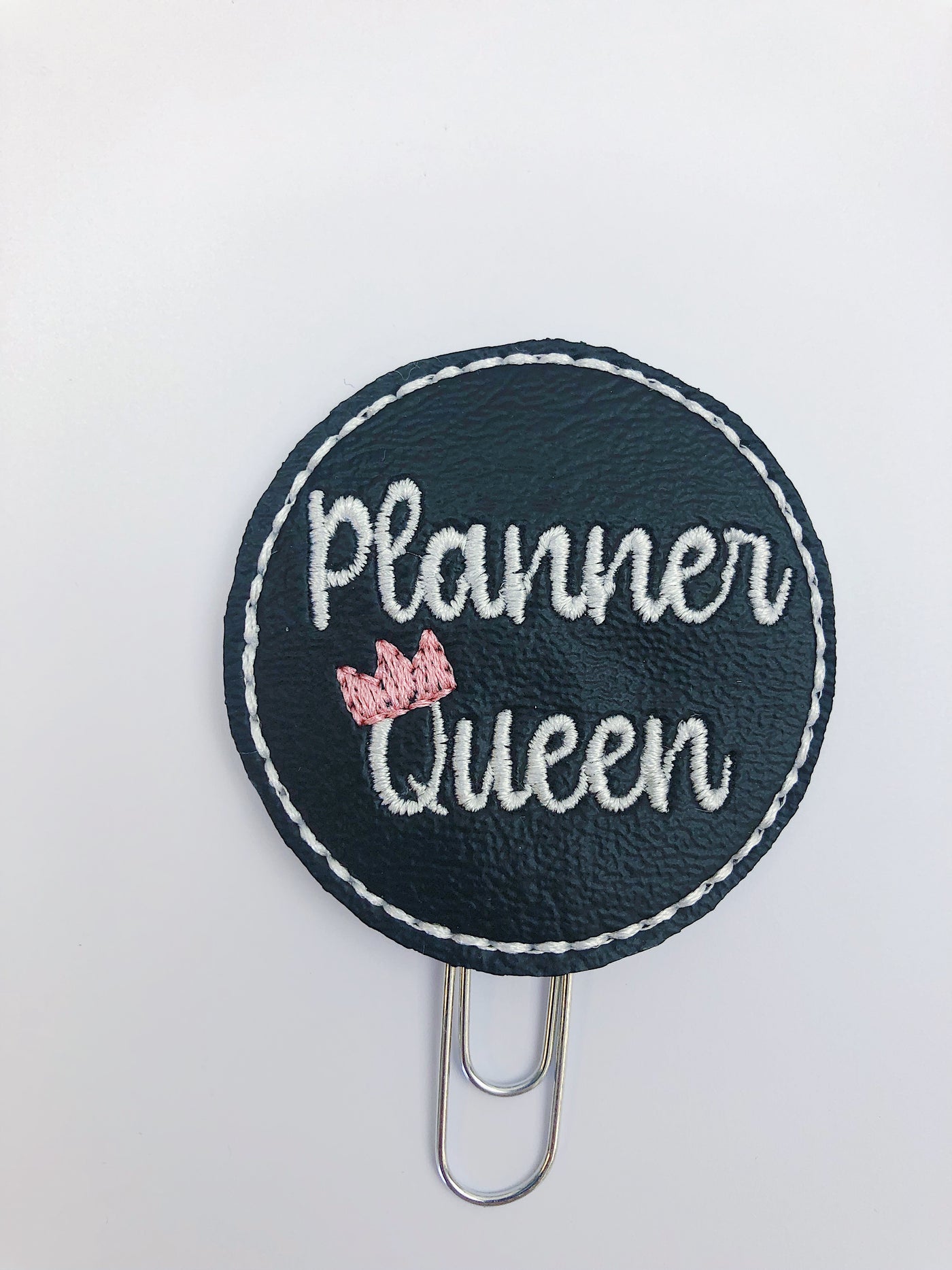 Planner Queen [PINK] Feltie Planner Clip