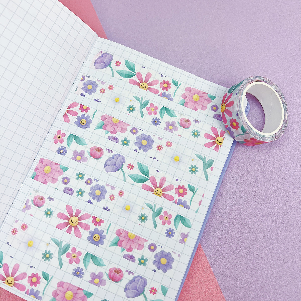 Planner Friends Florals Washi Tape | 15MM