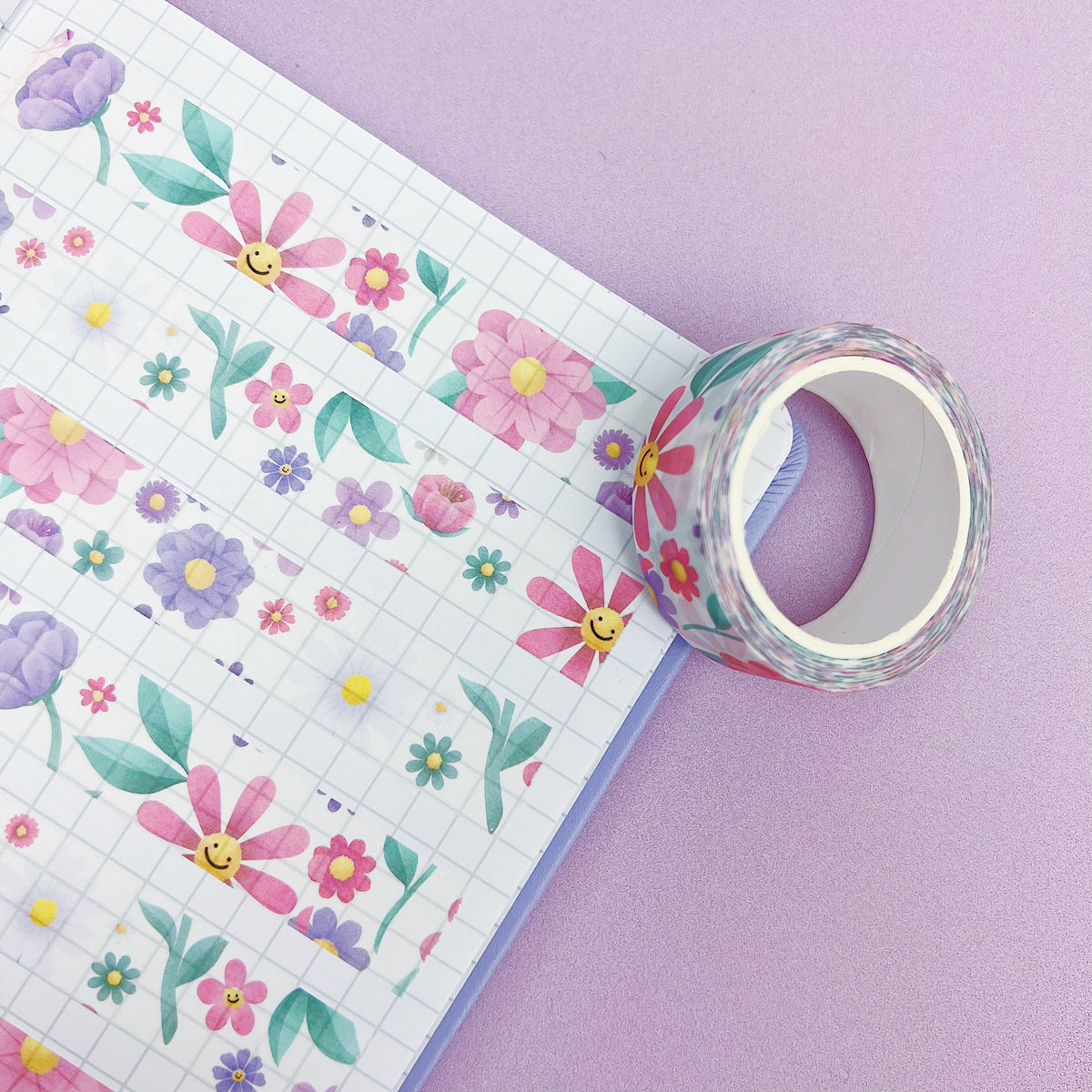 Planner Friends Florals Washi Tape | 15MM