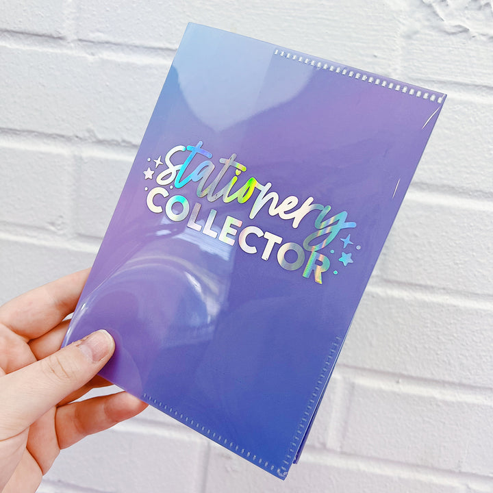 Stationery Collector B6 Foiled Folder