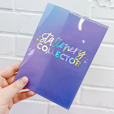 Stationery Collector B6 Foiled Folder